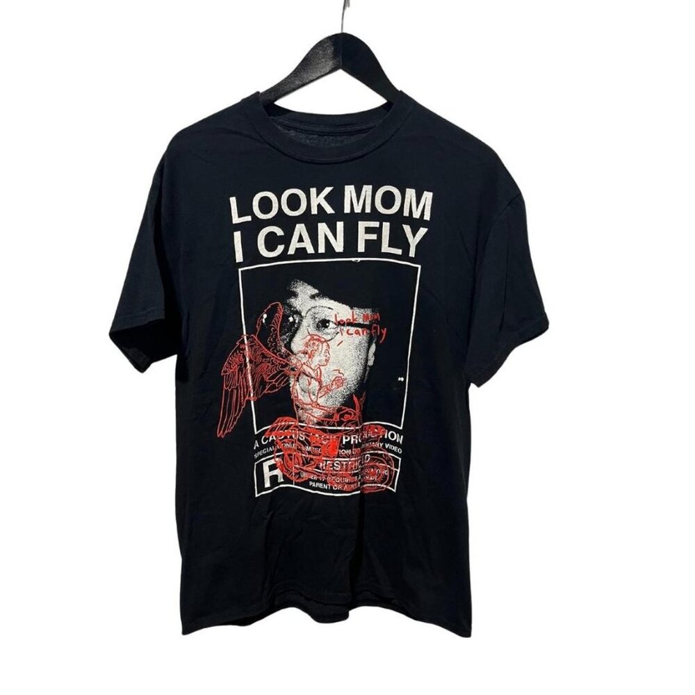 Travis Scott Look Mom I Can Fly Movie Premiere T-shirt  Size M